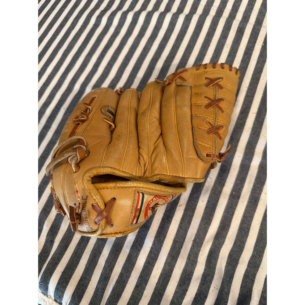 Vintage Baltimore‎ Orioles Baseball Glove Tan Top Grain Cowhide Japan 16101 MLB